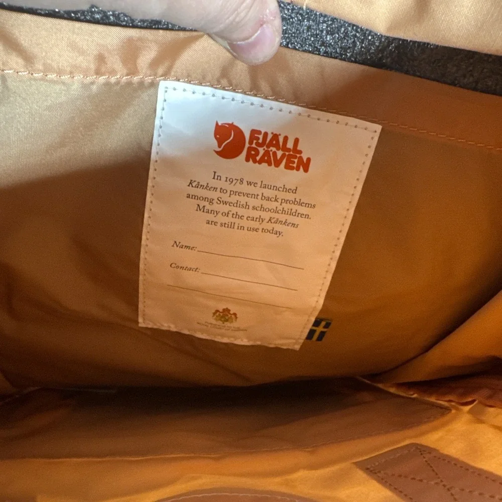 Fjallraven Kanken 23510  Classic Peach Sand Backpack Womens Bags In Peach